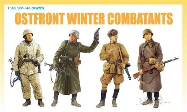 1/35 Ostfront Kış Savaşçıları (1942-43) Asker Figür Maketi, Dragon 6652