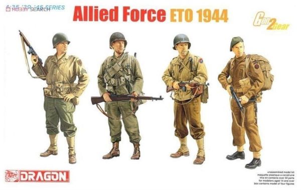 1/35 Müttefik Kuvvetler (ETO 1944) Asker Figür Maketi, Dragon 6653