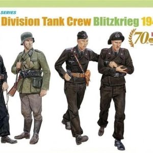 1/35 Hayalet Tümen (Blitzkrieg 1940) Tankçı Asker Figür Maketi, Dragon 6654