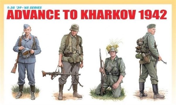 1/35 Kharkov Operasyonu (1942) Asker Figür Maketi, Dragon 6656