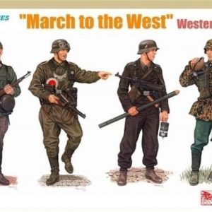 1/35 March To The West (Batı Cephesi 1940) Asker Figür Maketi, Dragon 6703