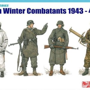 1/35 Alman Kış Savaşçıları (1943-45) Asker Figür Maketi, Dragon 6705