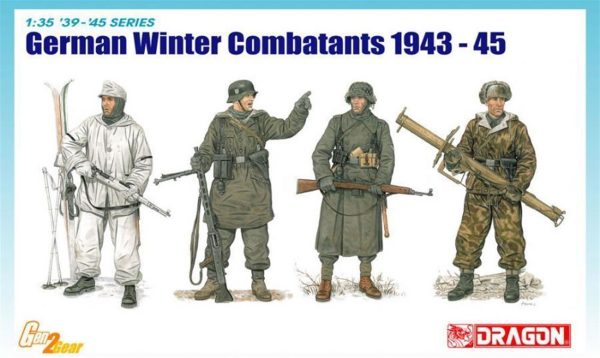 1/35 Alman Kış Savaşçıları (1943-45) Asker Figür Maketi, Dragon 6705