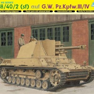 1/35 leFH18/40/2 (sf) auf G.W. Kpfw.III/IV Obüs Maketi, Dragon 6710