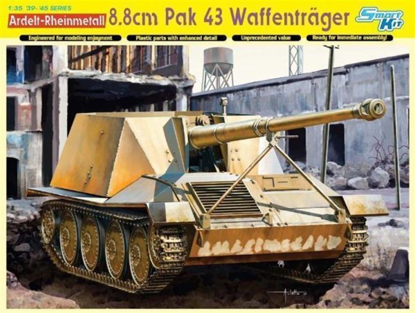 1/35 8.8cm PaK 43 Waffentrager Tank Avcısı Maketi, Dragon 6728