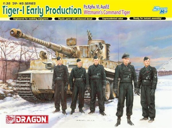 1/35 Sd.Kfz.181 Pz.Kpfw.VI Ausf.E Tiger-1 Erken Dönem 1944 Tankı Maketi, Dragon 6730