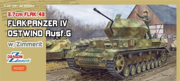 1/35 3.7cm FlaK 43 Flakpanzer IV Uçaksavar Maketi, Dragon 6746