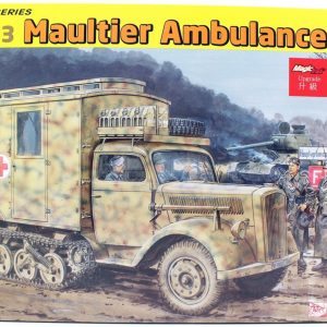 1/35 Sd.Kfz.3 Yarı Paletli Ambülans Maketi, Dragon 6766