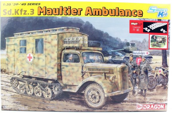 1/35 Sd.Kfz.3 Yarı Paletli Ambülans Maketi, Dragon 6766
