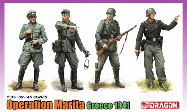 1/35 Marita Operasyonu Asker Figür Maket Seti Yunanistan 1941, Dragon 6783