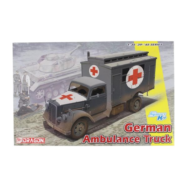 1/35 Alman Ambulans Maketi, Dragon 6790