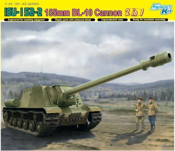 1/35 ISU-152-2 155mm BL-10 Cannon Tank Avcısı Maketi, Dragon 6796