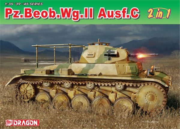 1/35 Pz.Beob.Wg.II Ausf.A-C Tank Maketi, Dragon 6812