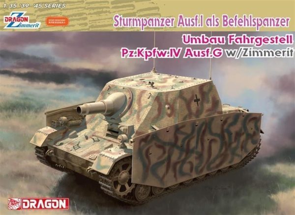 1/35 Sturmpanzer Ausf.I Obüs Topu Maketi, Dragon 6819