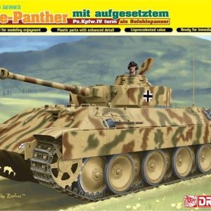 1/35 Bergepanther (with Pz.Kpfw.IV Turm) Tankı Maketi, Dragon 6835