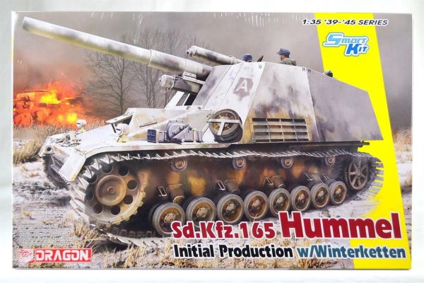 1/35 Sd.Kfz.165 Kundağı Motorlu Obüs Maketi w/Winterketten, Dragon 6876