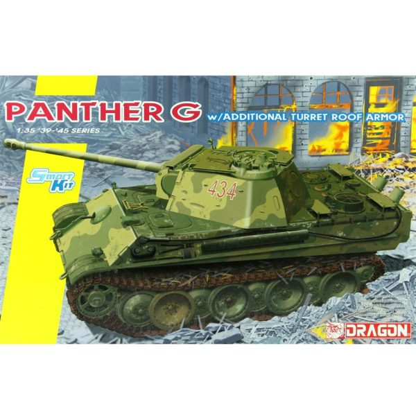 1/35 Panther G (with Additional Turret Roof Armor) Tankı Maketi, Dragon 6897