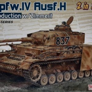 1/35 Pz.Kpfw.IV Ausf.H Geç Dönem Zimmeritli Tank Maketi, Dragon 6933