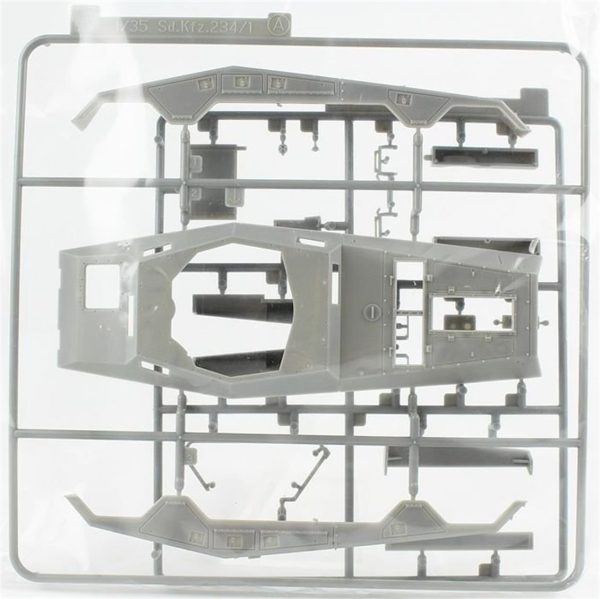 1/35 Sd.Kfz. 234/3 w/2cm Amfibik Hafif Zırhlı ve 2 cm. Topu Maketi, Dragon 6969 - Görsel 2