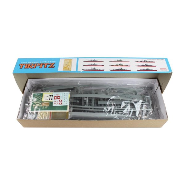 1/700 Tirpitz Alman Savaş Gemisi Maketi, Dragon 7047 - Görsel 2