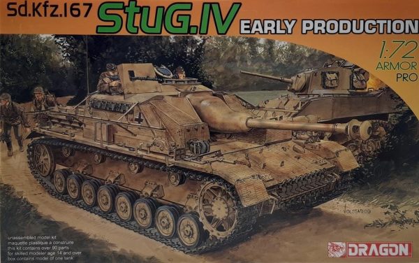 1/72 Sd.Kfz.167 StuG IV Erken Dönem Tankı Maketi, Dragon 7235
