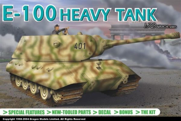 1/72 E-100 Ağır Tank Maketi, Dragon 7256