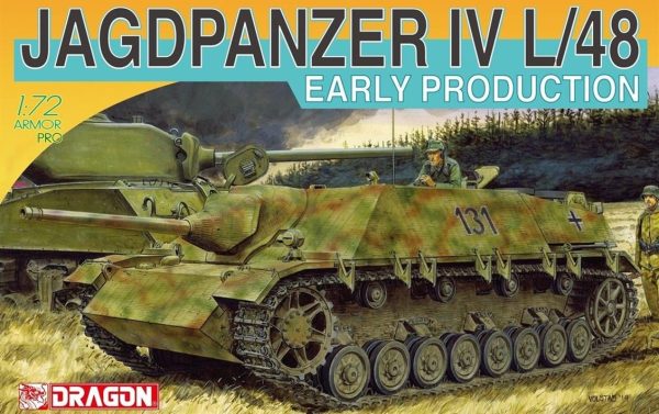 1/72 Jagdpanzer IV l/48 Erken Dönem Tank Avcısı Maketi, Dragon 7276