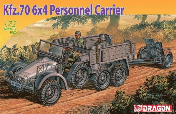 1/72 Kfz.70 6x4 Personel Taşıyıcı Kamyon Maketi, Dragon 7377