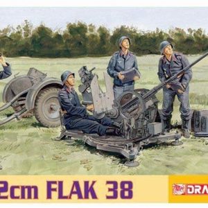 1/6 2cm FlaK 38 Uçaksavar Topu Maketi, Dragon 75004