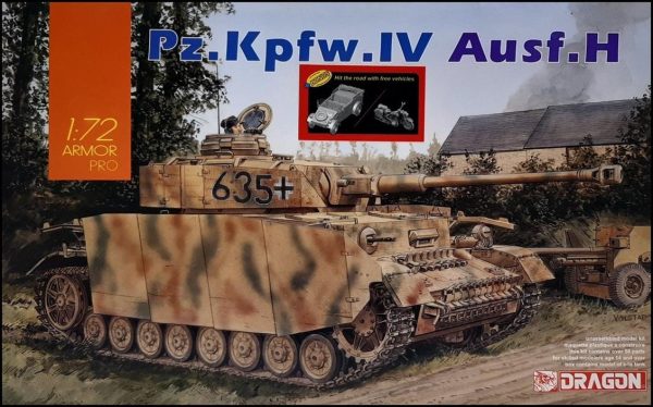 1/72 Pz.Kpfw.IV Ausf.H Tankı Maketi, Dragon 7551