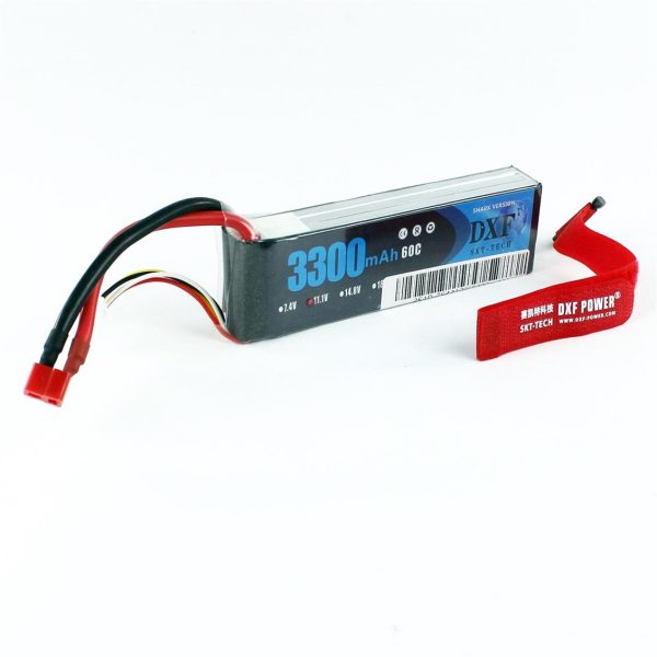 11.1V 3300mAh 60C 3S Softcase LiPo Pil, DXF Power - Görsel 3