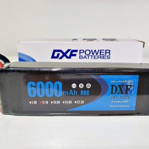 11.1V 6000mAh 80C 3S Softcase LiPo Pil, DXF Power