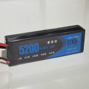 7.4V 5200mah 50C 2S hardcase LiPo Pil, DXF Power