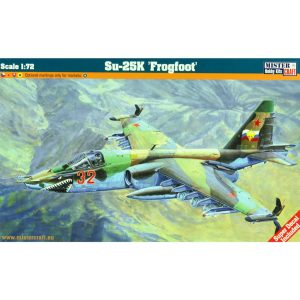 1/72 Su-25K (Kurbağa Bacaklı) Savaş Uçağı Maketi, Mister Craft E010