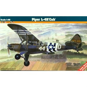 1/48 Piper Cup L-4H Eğitim Uçağı Maketi, Mister Craft E041