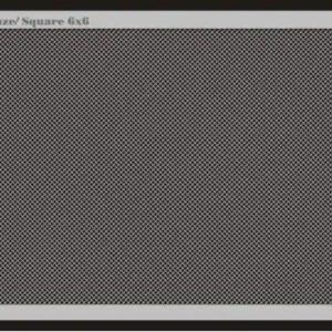 Mesh, Gauze/ Square 6X6 Maket Detay, Eduard 00106
