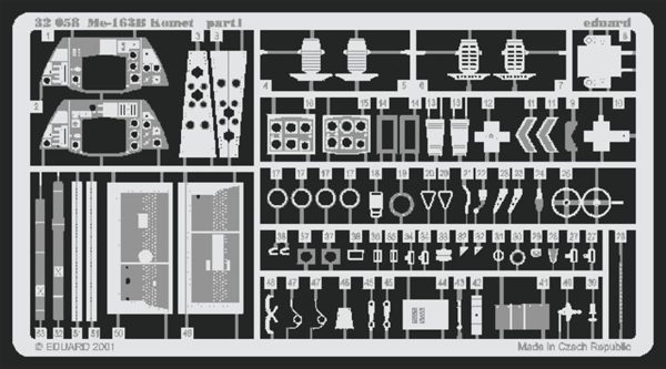 1/32 Me 163B Komet For Hasegawa Maket, Eduard 32058