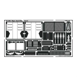 1/35 Tiger I Ausf.E/H1 Maket Detay Se, Eduard 35305