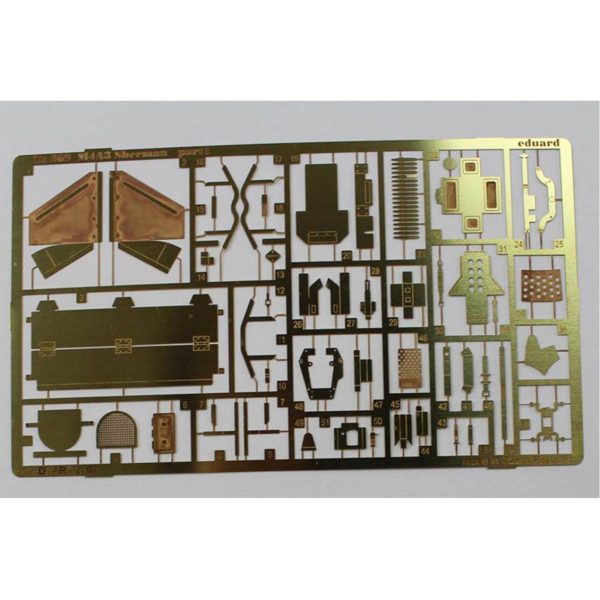 1/35 M-4A3 Sherman For Tamıya Maket D, Eduard 35369