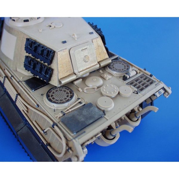 1/35 Zimmerit King Tiger For Tamıya M, Eduard 35404 - Görsel 4