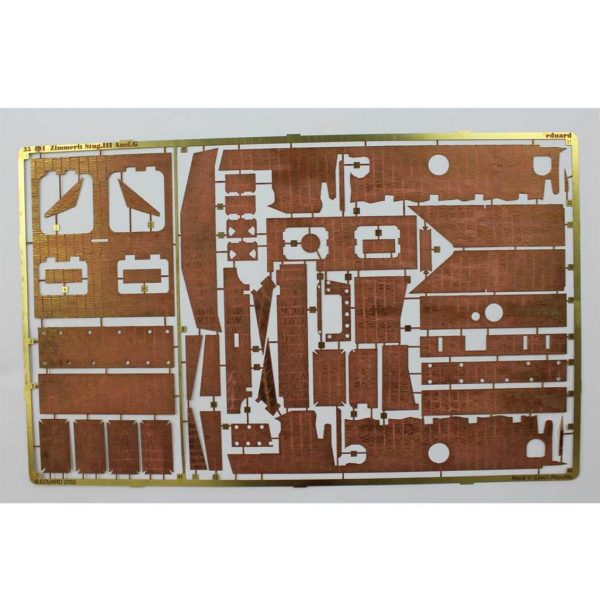 1/35 Zimmerit Stug.III Ausf. G For Ta, Eduard 35491