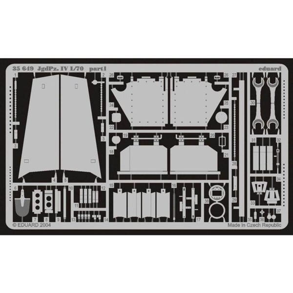 1/35 Jgdpz.Iv L/70 For Italerı 266 Ma, Eduard 35649