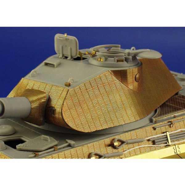 1/35 Zimmerit King Tiger Porsche For, Eduard 35683 - Görsel 4