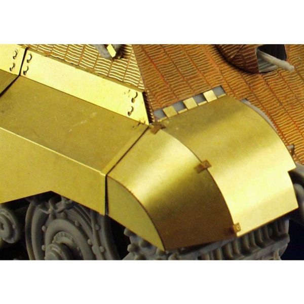 1/35 King Tiger Porsche Fenders For D, Eduard 35684 - Görsel 4