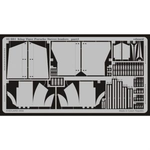1/35 King Tiger Porsche Fenders For D, Eduard 35684