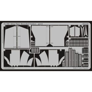 1/35 King Tiger Henschel Fenders For, Eduard 35702