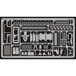 1/35 M-47 Patton Maket Detay Seti, Eduard 35718