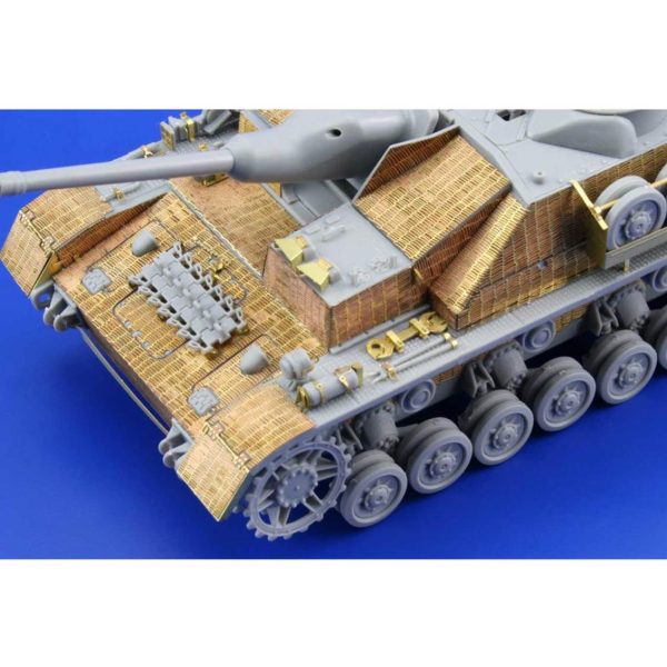 1/35 Zimmerit Stug.Iv Ausf.G Late For, Eduard 35948 - Görsel 5