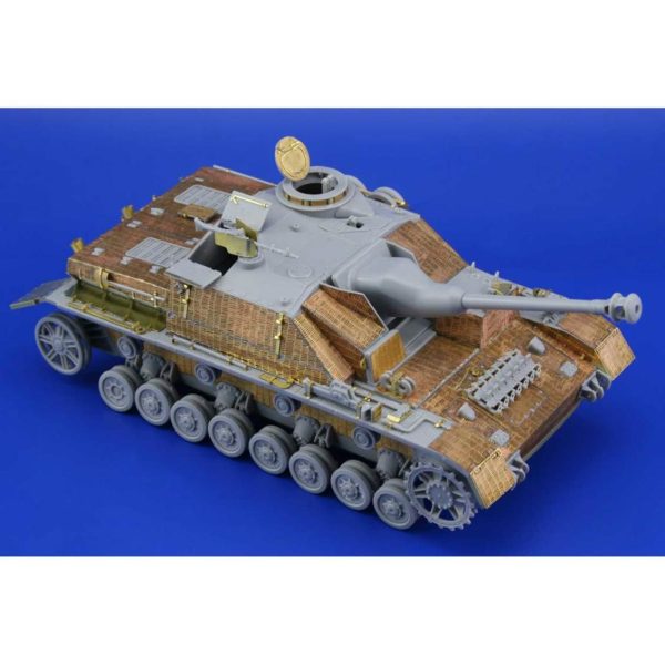 1/35 Zimmerit Stug.Iv Ausf.G Late For, Eduard 35948 - Görsel 3