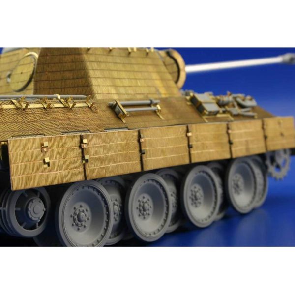 1/35 Zimmerit Panther Ausf.A Late For, Eduard 35978 - Görsel 6